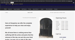 Desktop Screenshot of cleopatras-ipswich.com